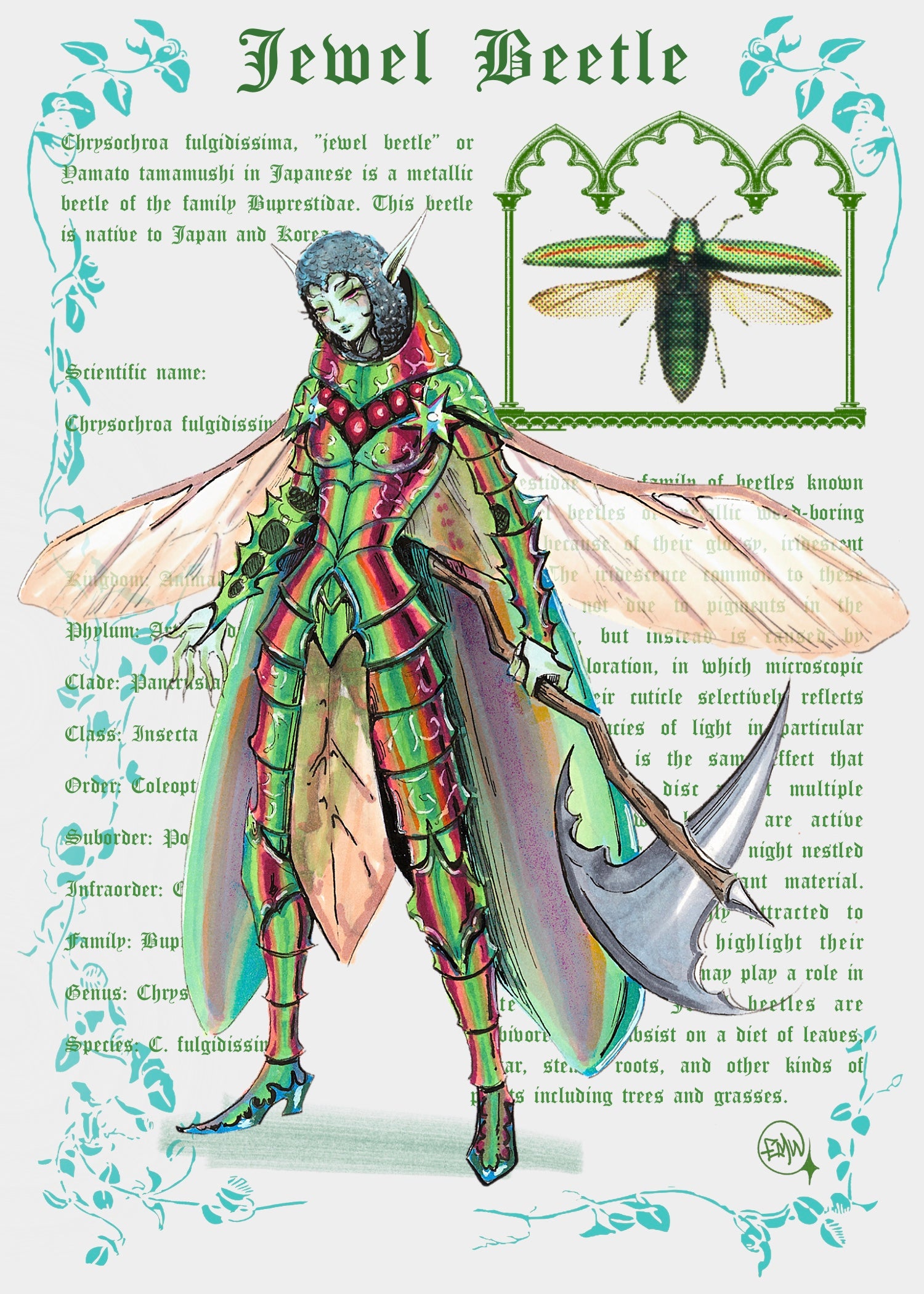 JEWEL KNIGHT PRINT